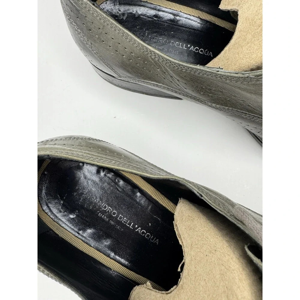 Alessandro Dell'acqua Men's‎ Shoes Dress Shoes Gray 44